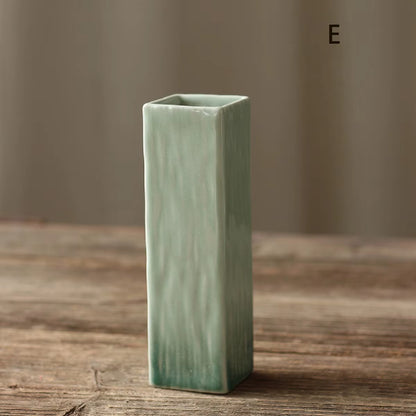 Ceramic Vase Ornaments, Flower Arrangements, Desktop Office and Home Decor